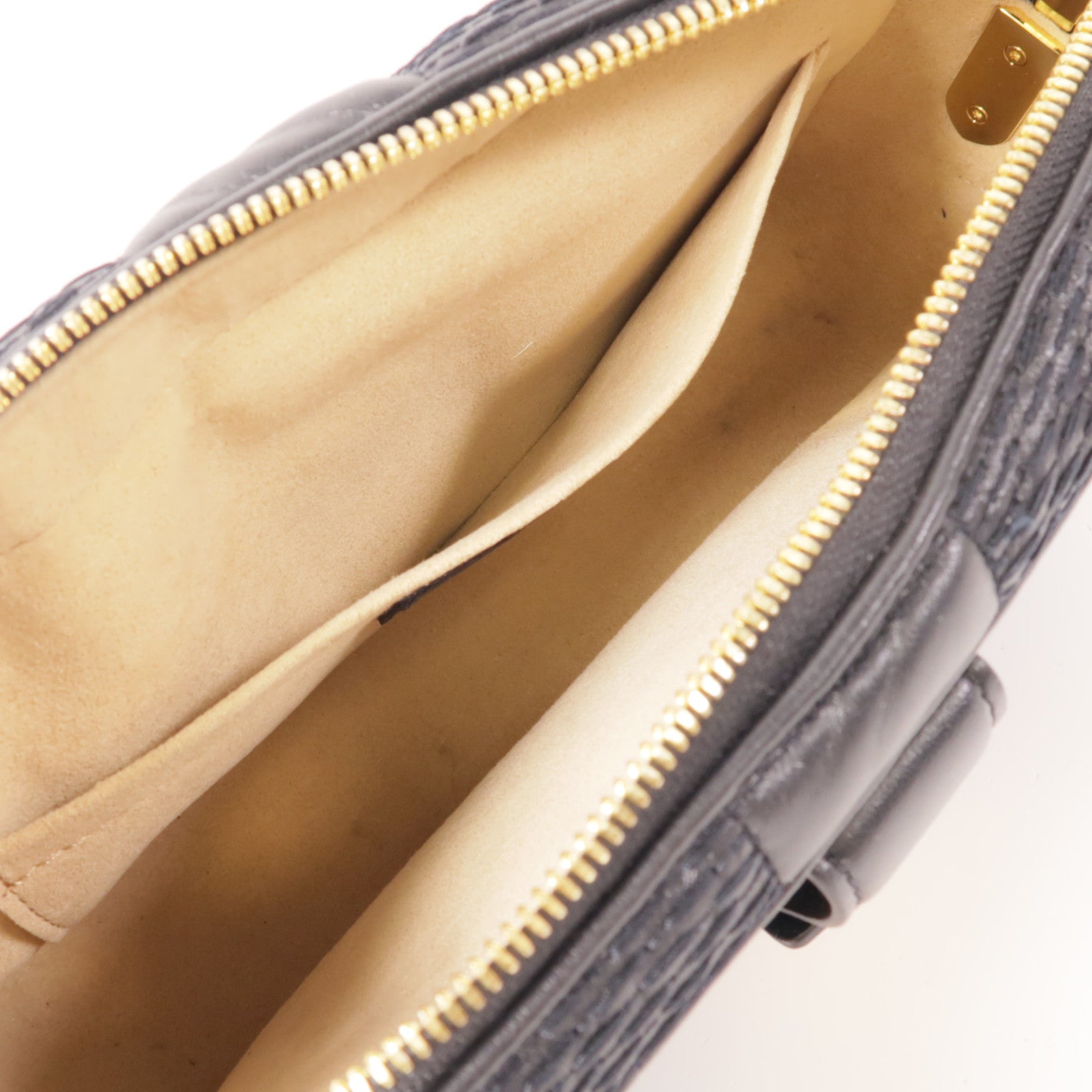 LOUIS VUITTON 羊皮皮革Troca PM金扣鏈帶肩背袋