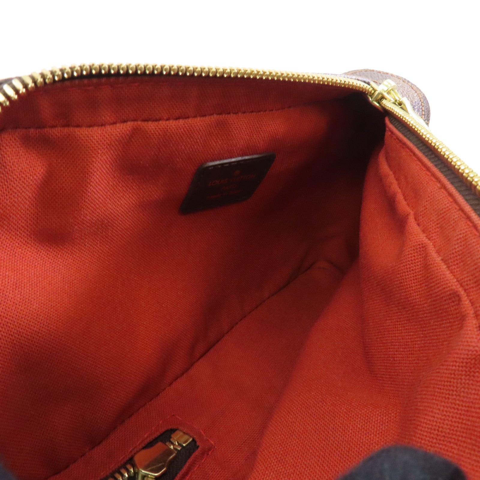 LOUIS VUITTON Damier Ebene Geronimos金扣腰包啡色