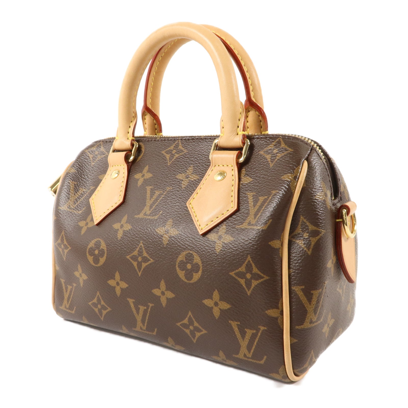 LOUIS VUITTON Monogram Speedy Bandouliere 20金扣手挽肩背兩用袋