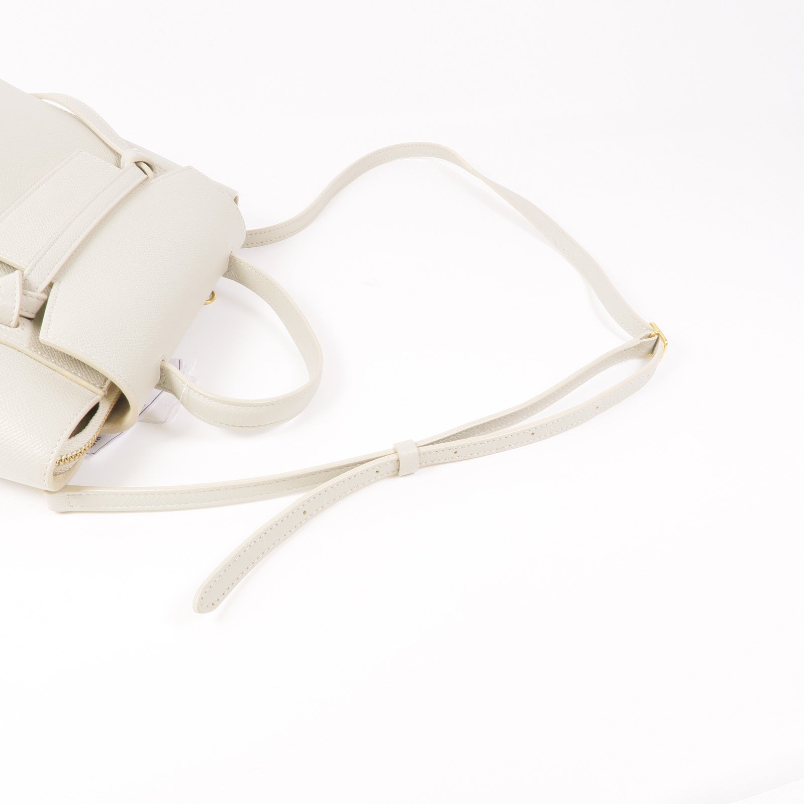 CELINE 牛皮皮革Nano Belt Bag金扣手挽肩背兩用袋