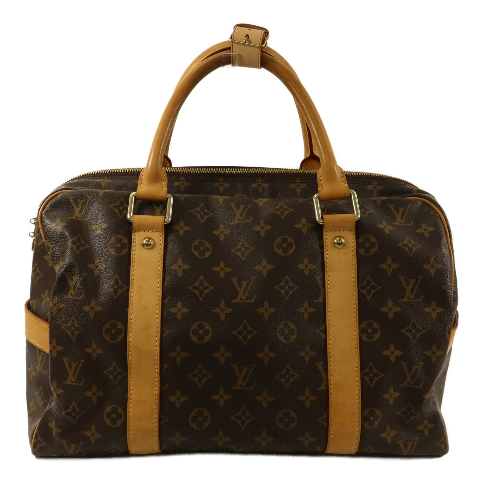 LOUIS VUITTON Monogram Carryall金扣手挽袋
