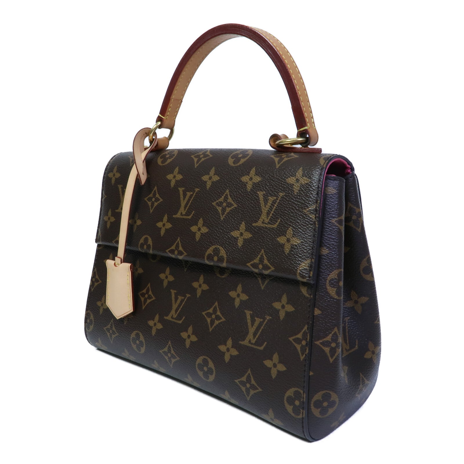 LOUIS VUITTON Monogram Cluny BB手挽肩背兩用袋