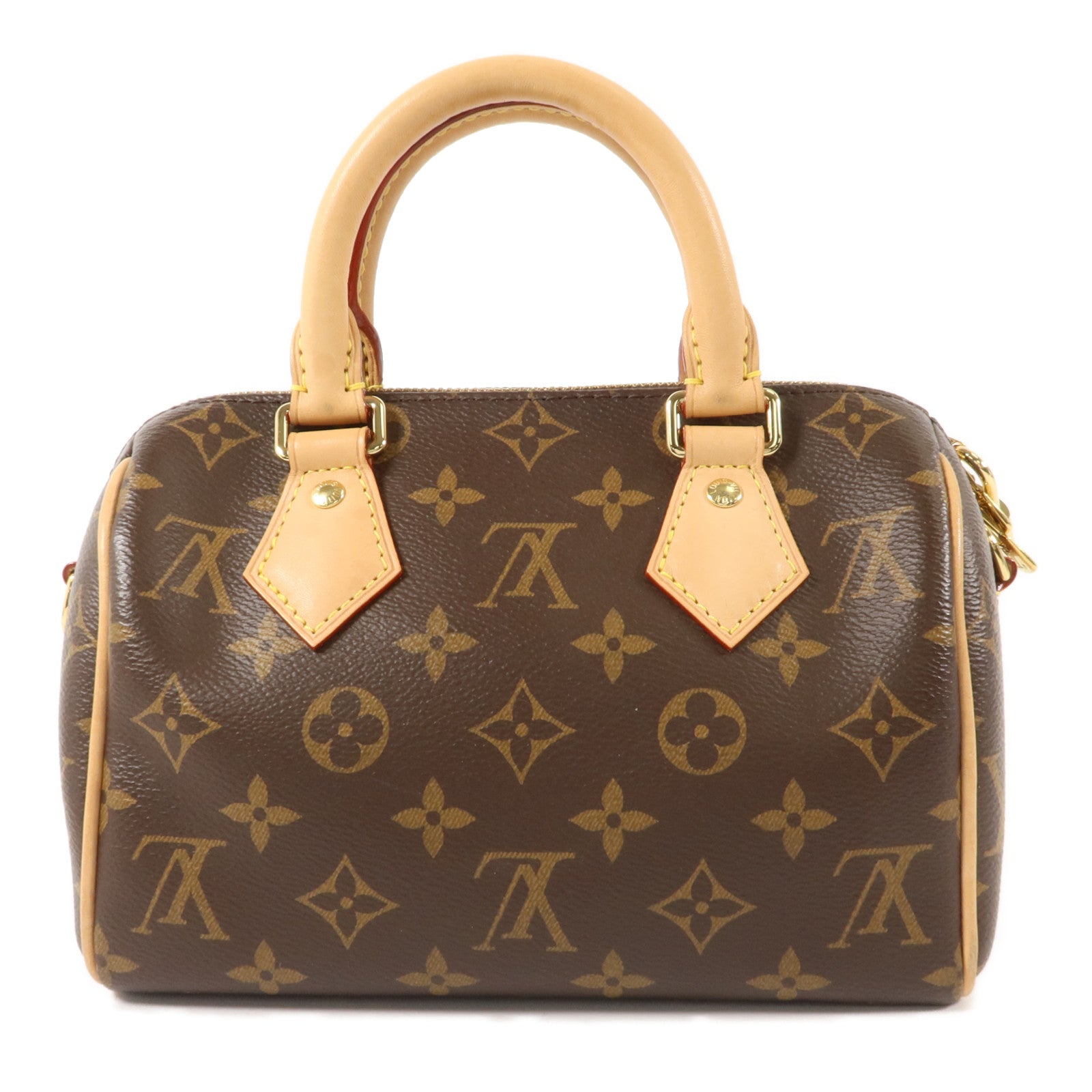 LOUIS VUITTON Monogram Speedy Bandouliere 20金扣手挽肩背兩用袋