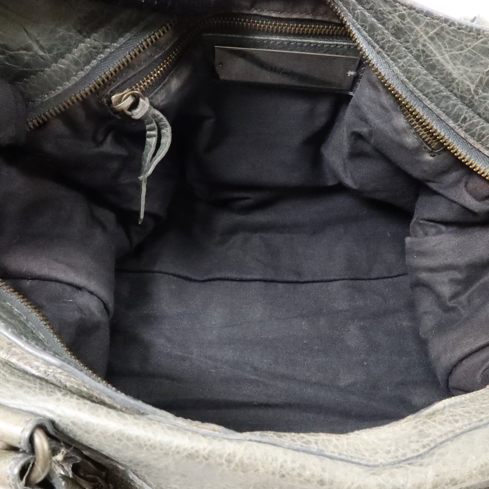 BALENCIAGA 牛皮皮革City Bag手挽肩背兩用袋