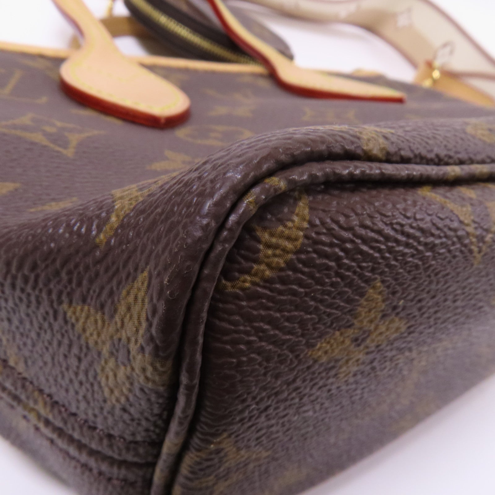 LOUIS VUITTON Monogram Neverfull BB金扣手挽肩背兩用袋