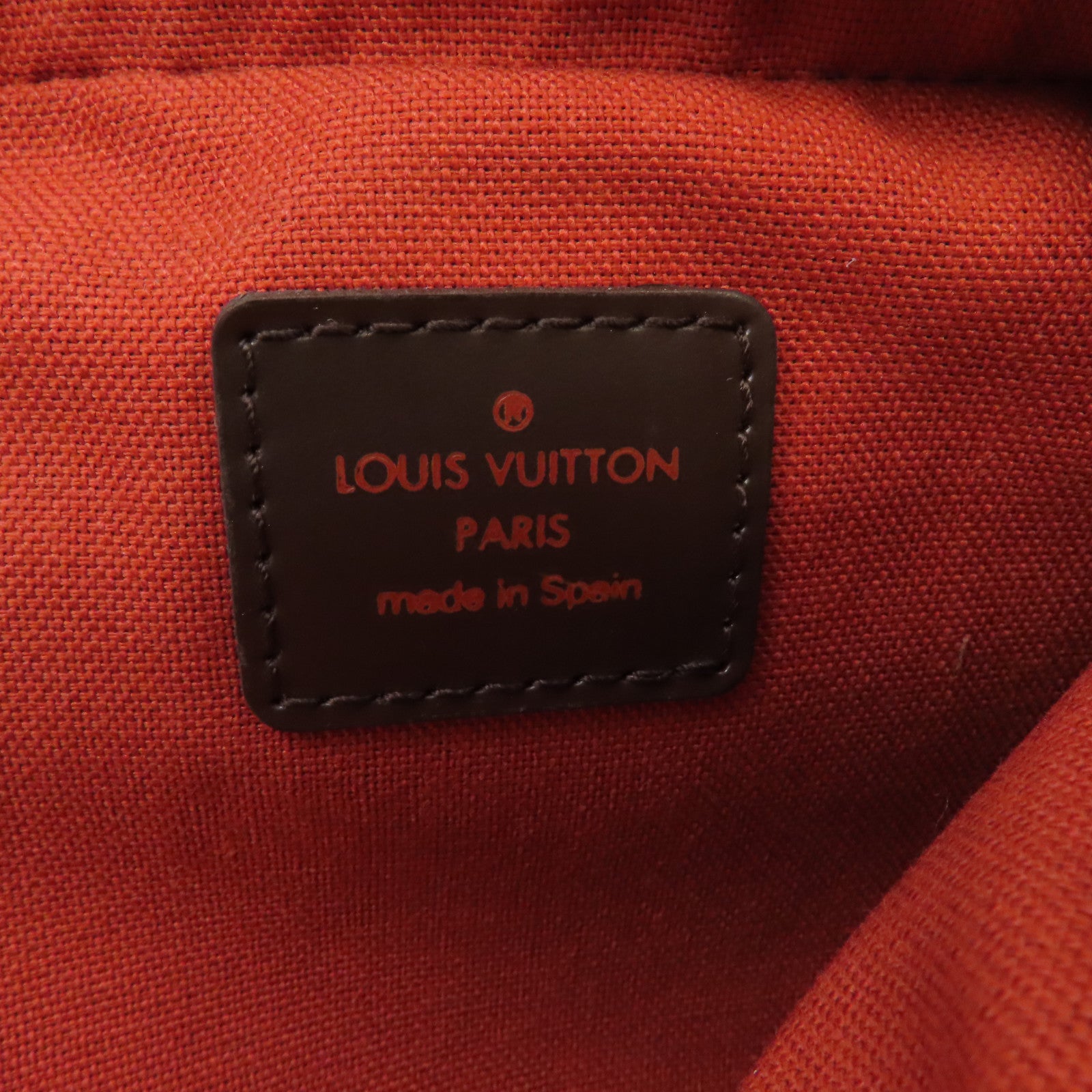 LOUIS VUITTON Damier Ebene Geronimos金扣腰包啡色