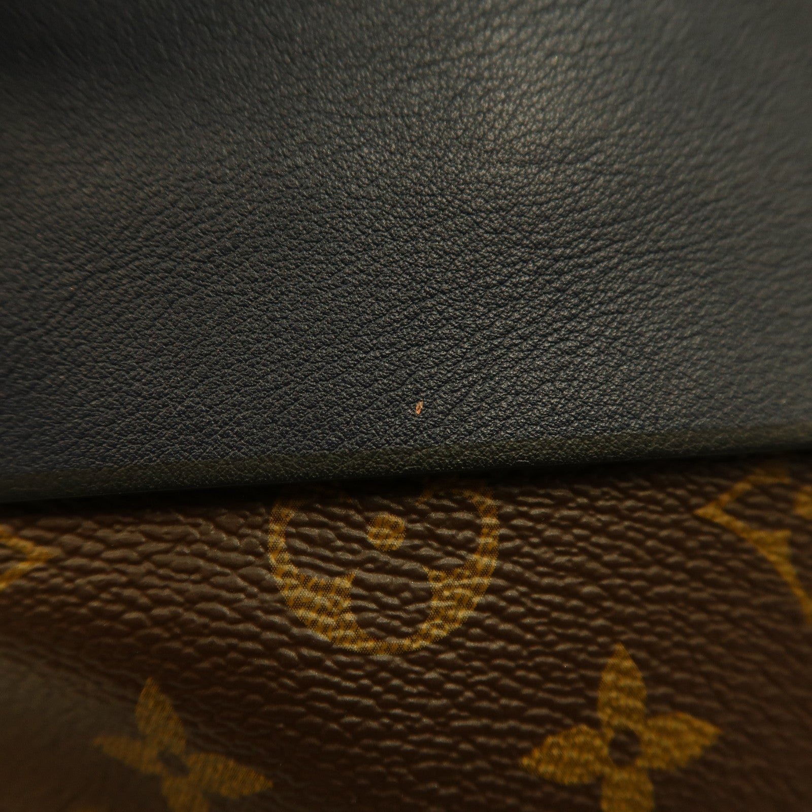 LOUIS VUITTON Monogram Tuileries Besace金扣手挽肩背兩用袋啡色/黑色