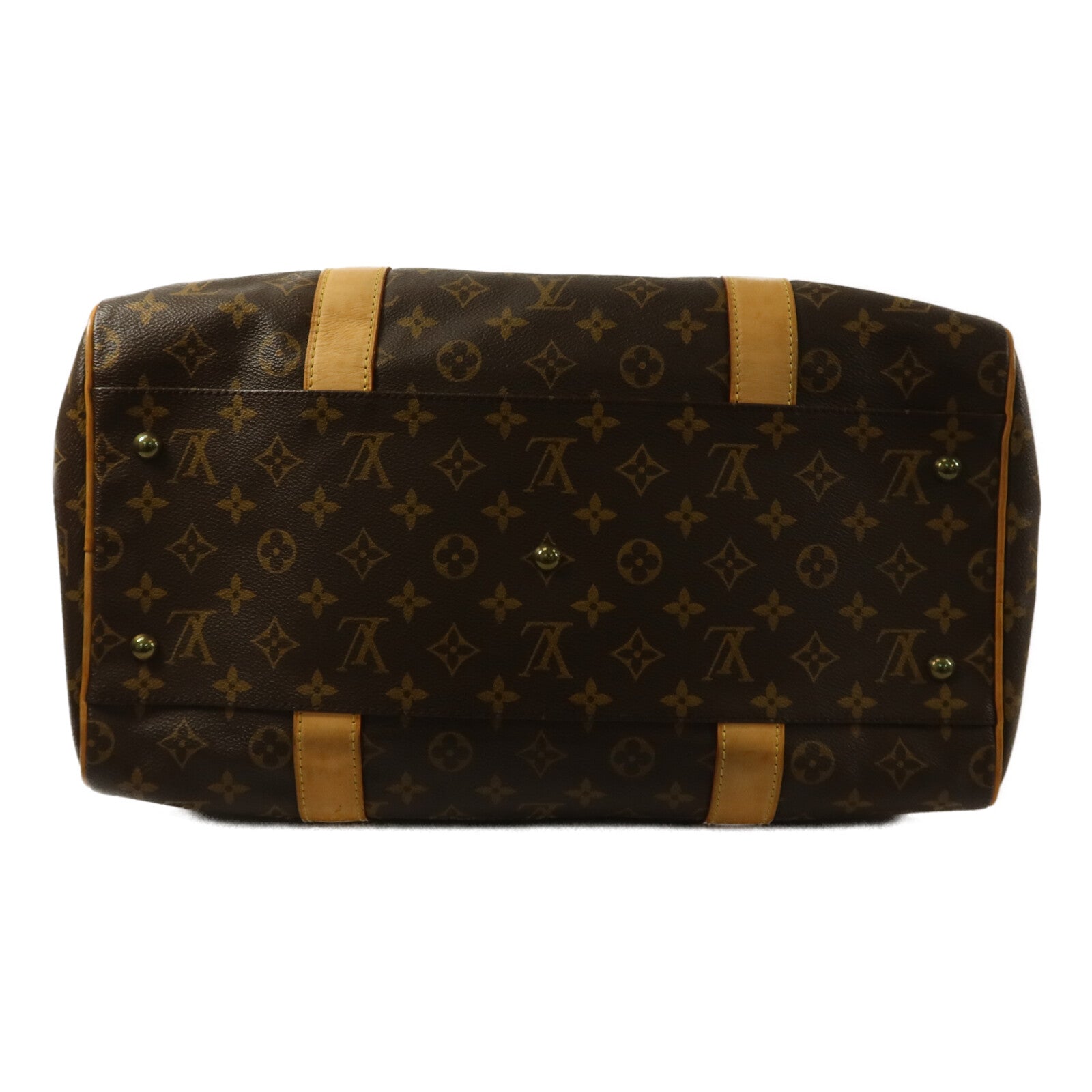 LOUIS VUITTON Monogram Carryall金扣手挽袋