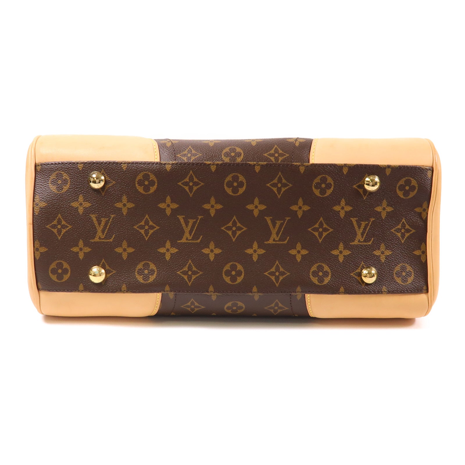 LOUIS VUITTON LV GHW Beverly GM Shoulder Bag M40120 Monogram Brown