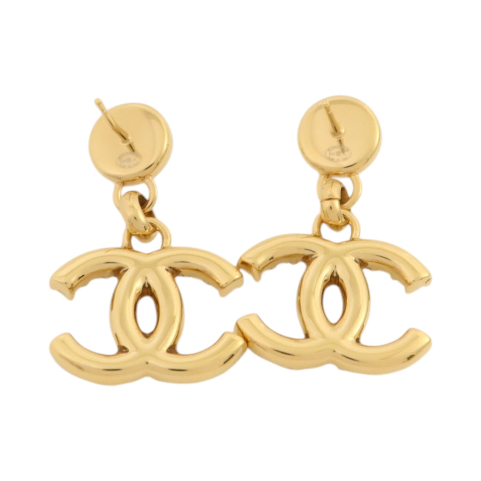 CHANEL 金屬/PVC Earrings耳環