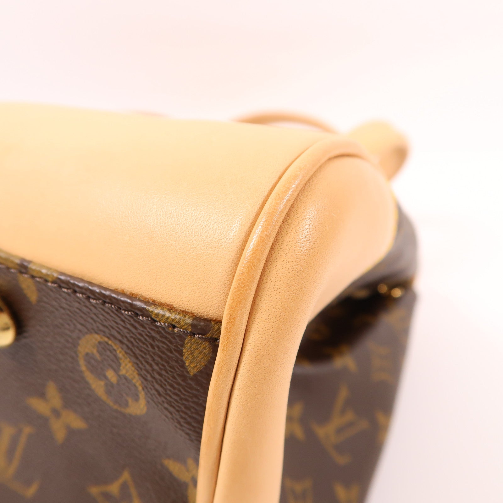 LOUIS VUITTON LV GHW Beverly GM Shoulder Bag M40120 Monogram Brown