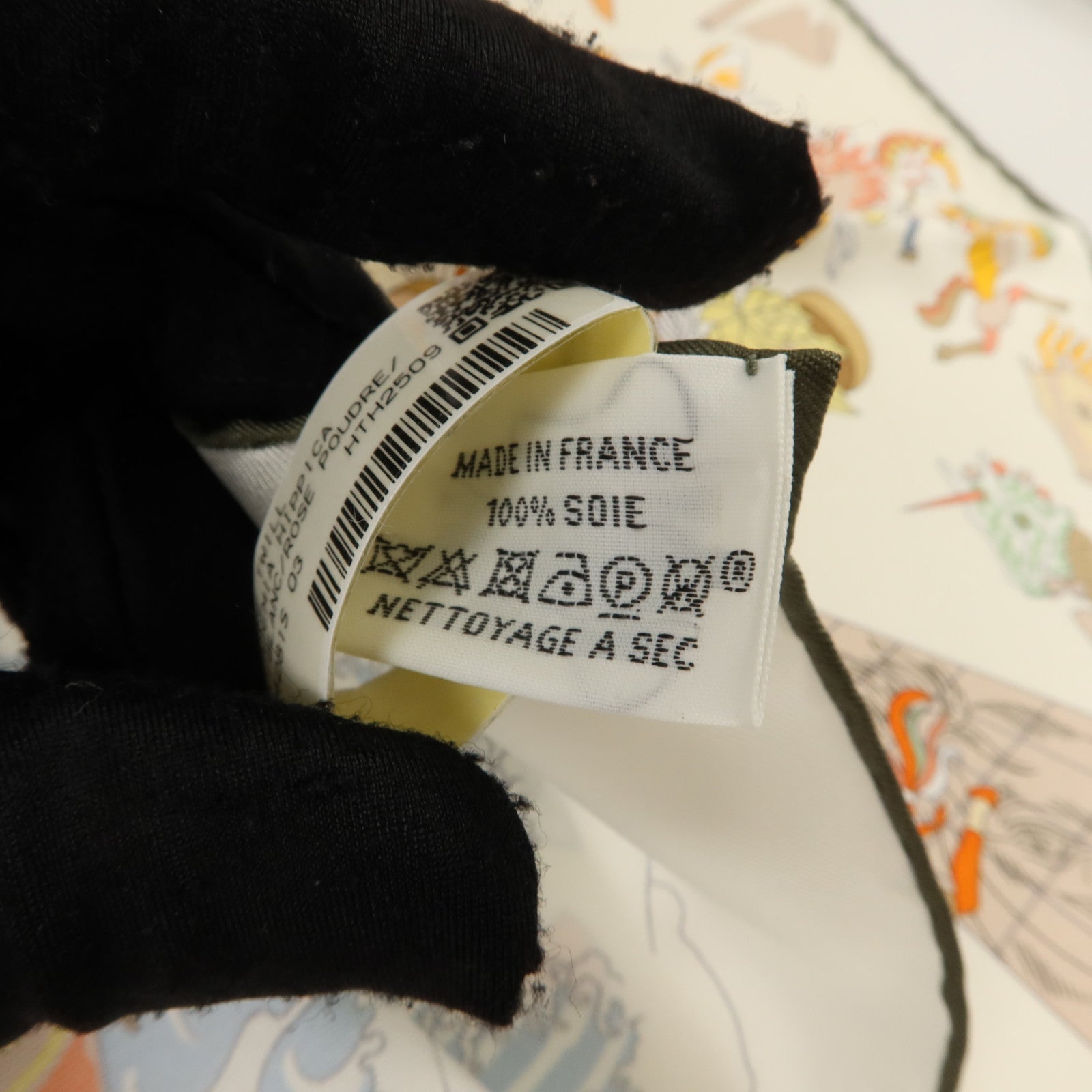 HERMES 絲質Scarf 90X90絲巾