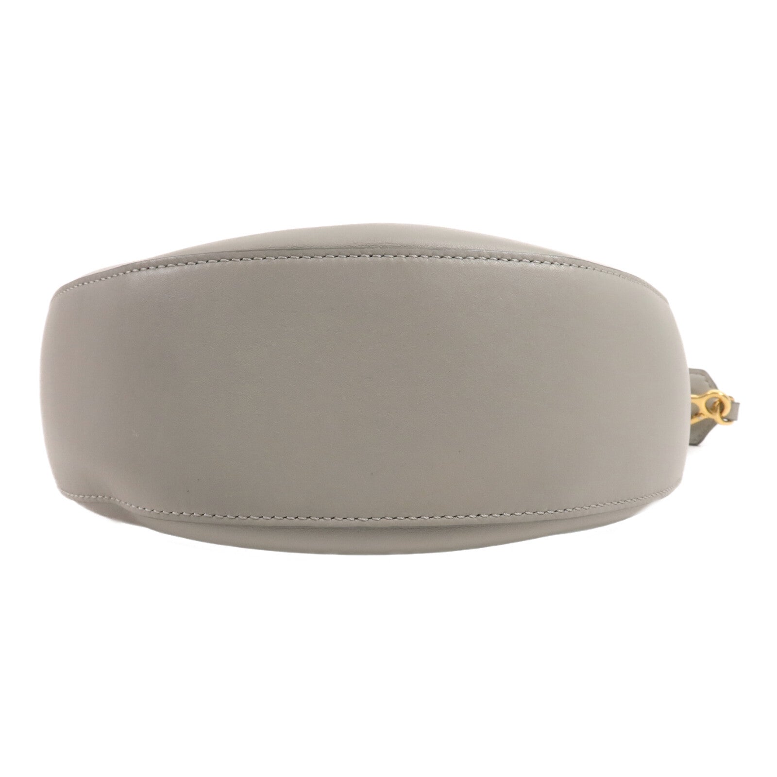 LOEWE 牛皮皮革Luna Hobo Shoulder Bag金扣肩背袋