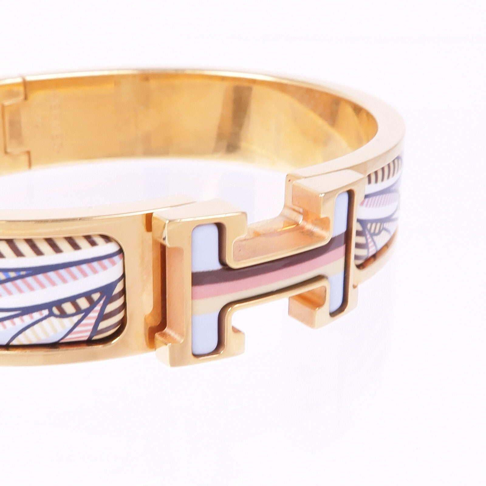 HERMES 金屬/琺瑯Clic H手鐲