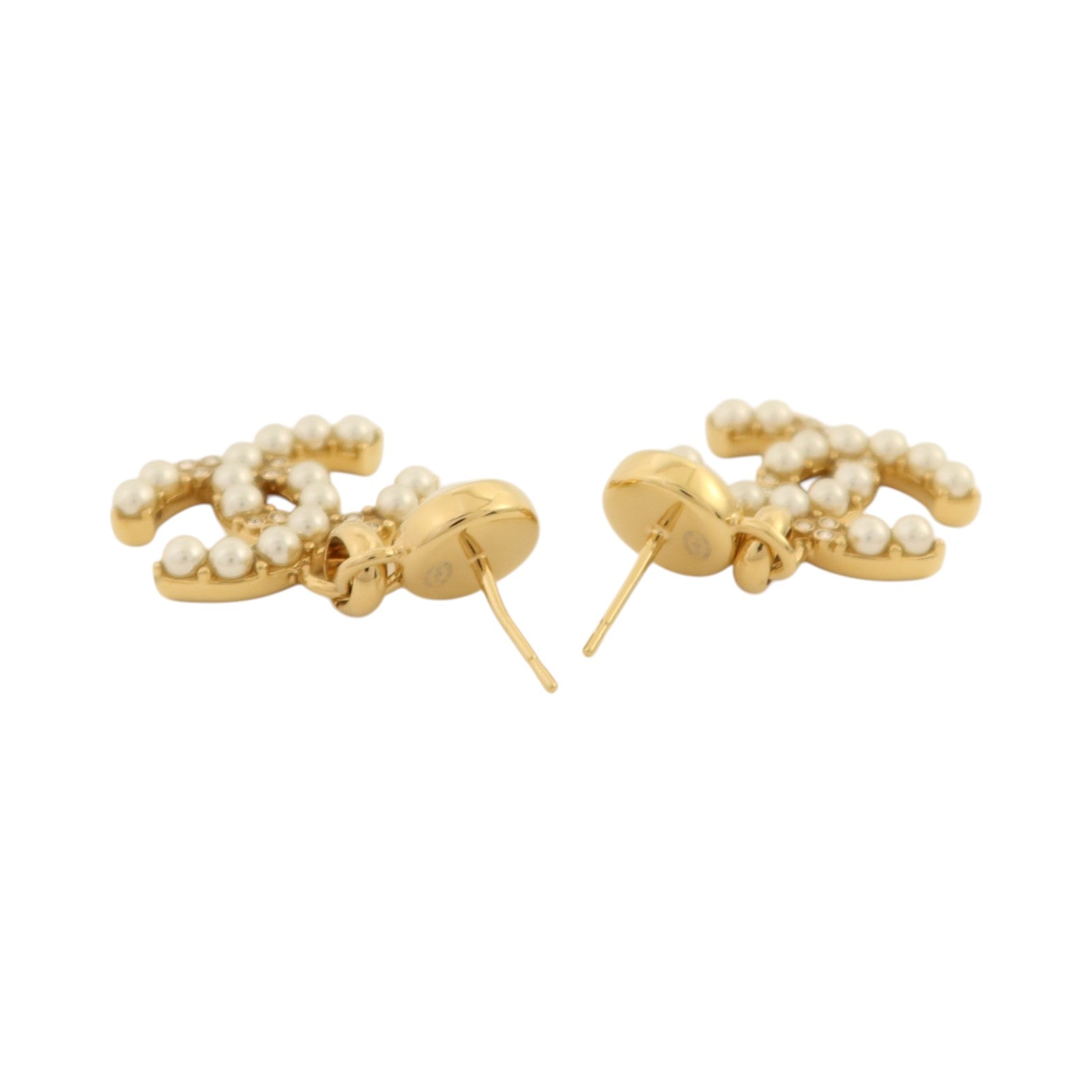 CHANEL 金屬/PVC Earrings耳環