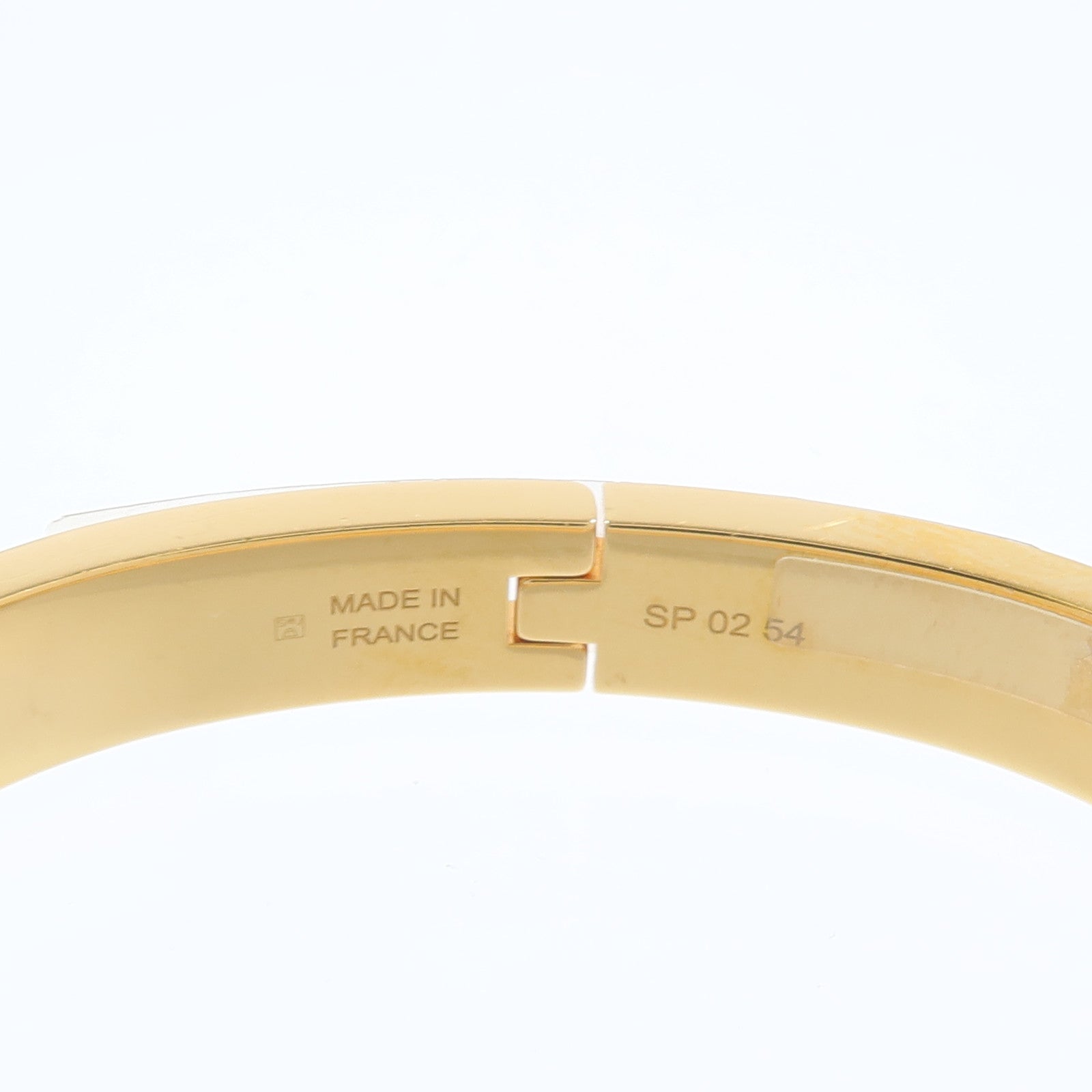 HERMES 金屬/琺瑯Mini Clic Kelly手鐲