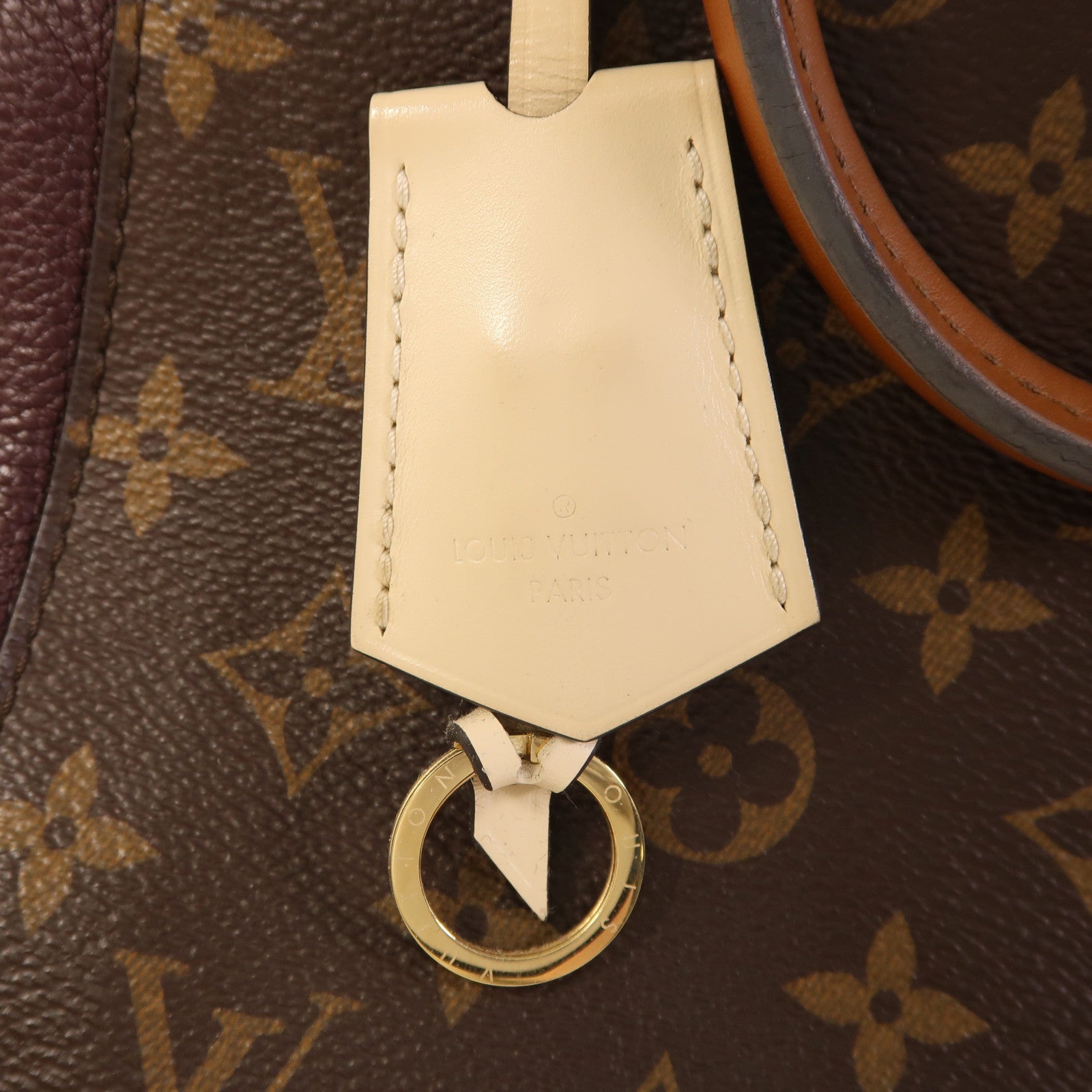 LOUIS VUITTON Monogram Fold Tote Mm金扣手挽肩背兩用袋