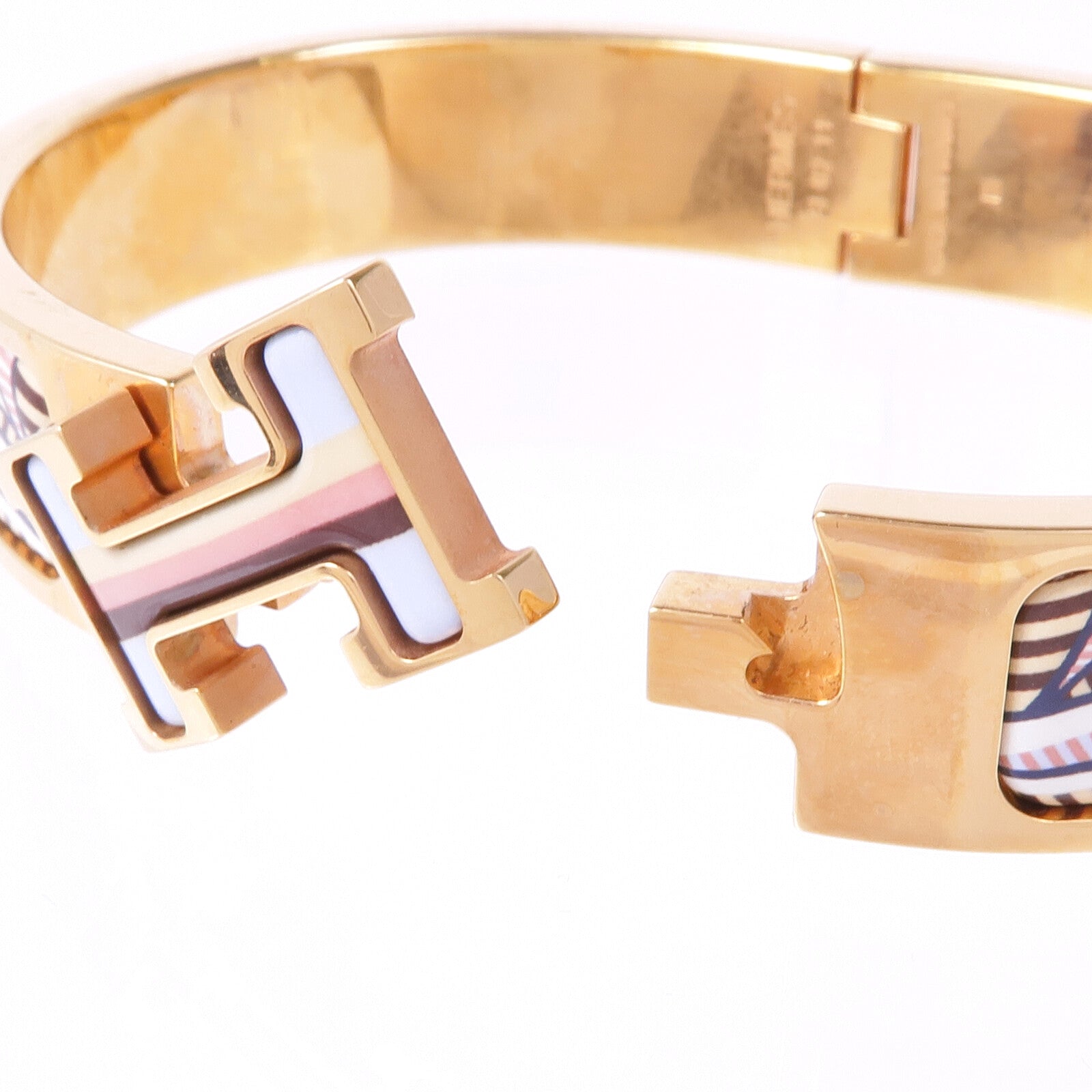 HERMES 金屬/琺瑯Clic H手鐲