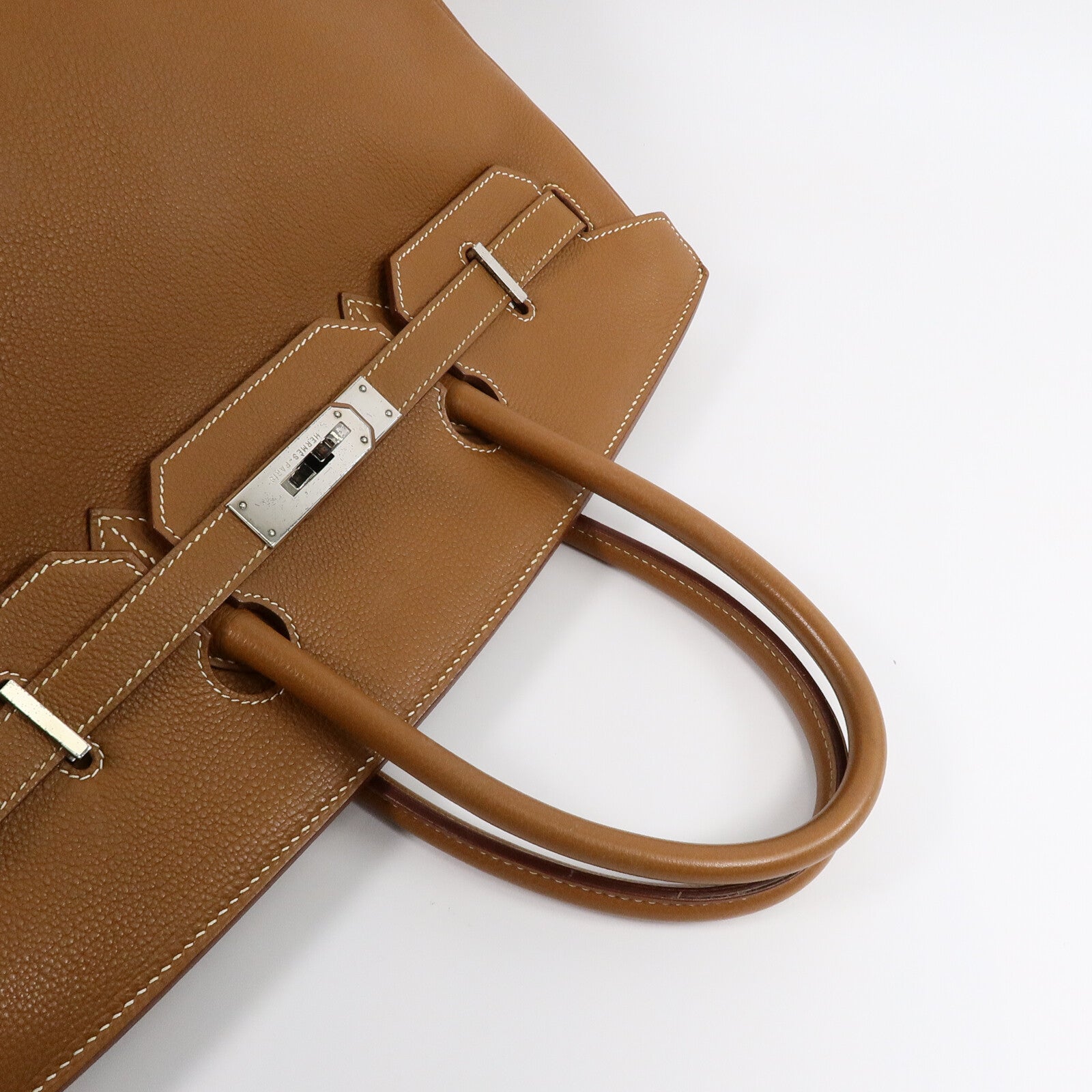 HERMES Togo皮革Birkin 35手挽袋Gold