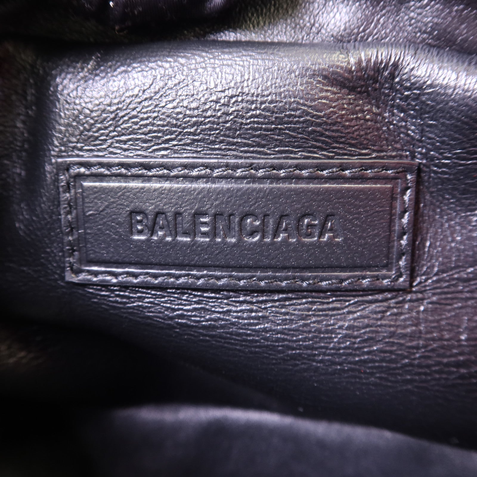 BALENCIAGA 帆布Raver Bag鏈帶肩背袋