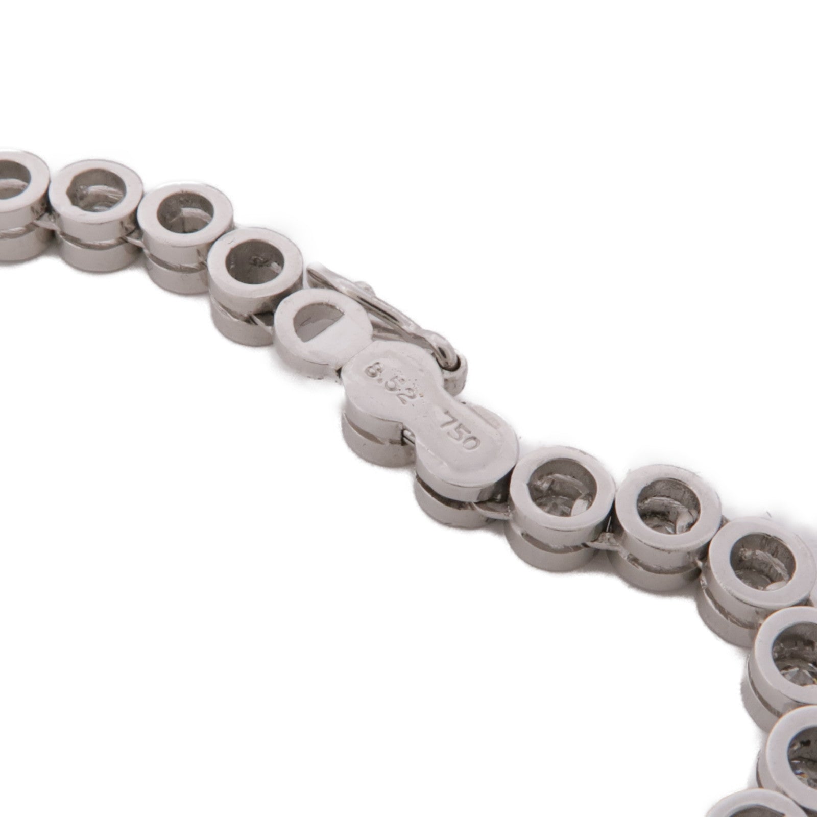 JEWELRY Diamond Necklace 18K White Gold