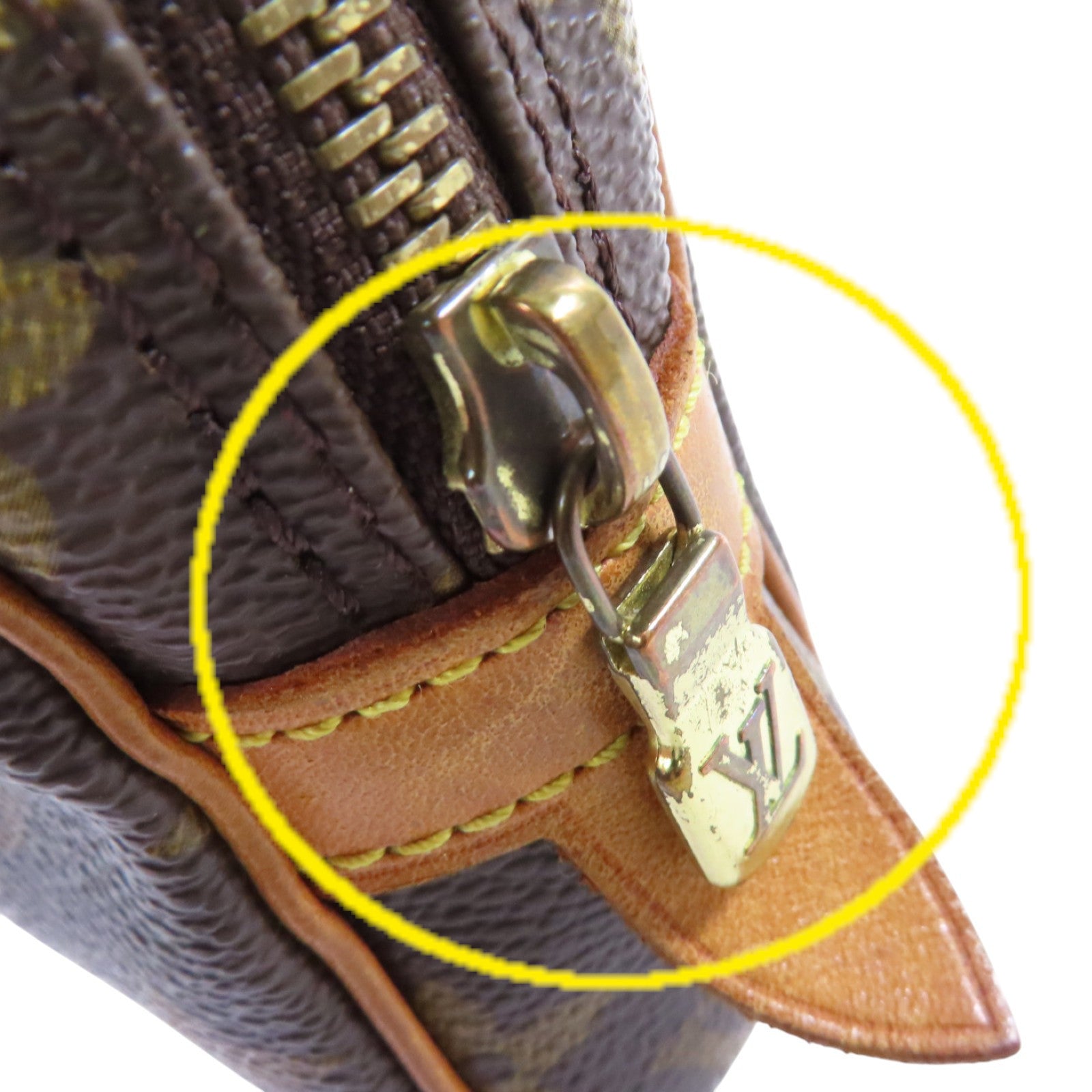 LOUIS VUITTON Monogram Marly Bandouliere金扣肩背袋
