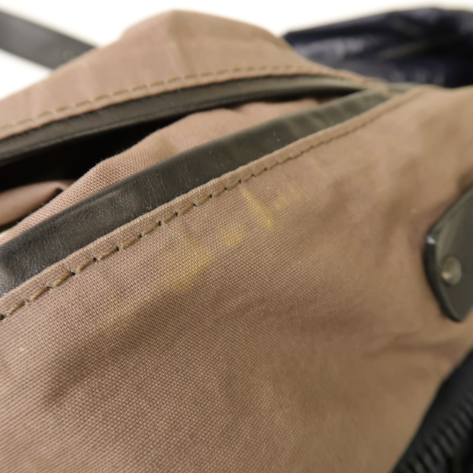 BOTTEGA VENETA 尼龍Shoulder Bag肩背袋深藍色