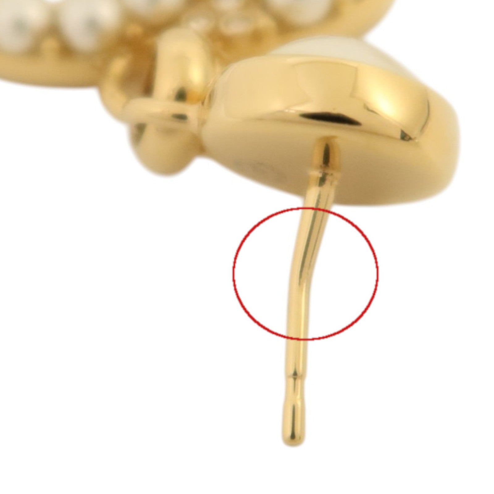 CHANEL 金屬/PVC Earrings耳環