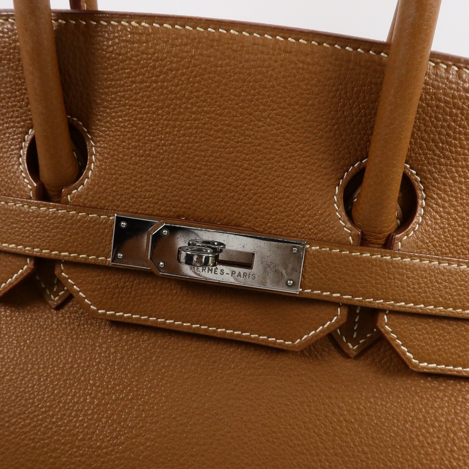 HERMES Togo皮革Birkin 35手挽袋Gold