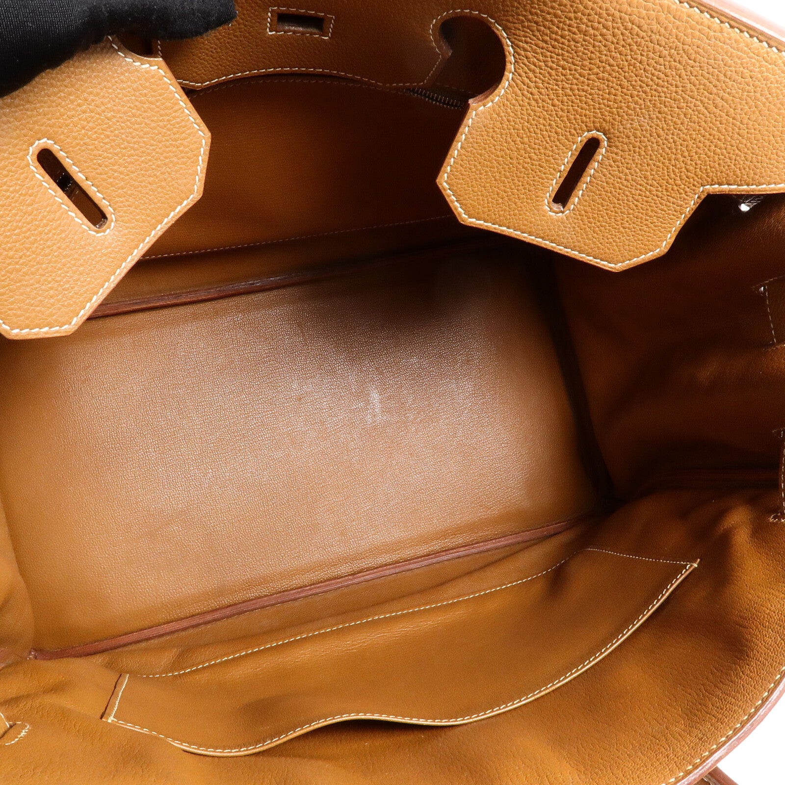 HERMES Togo皮革Birkin 35手挽袋Gold