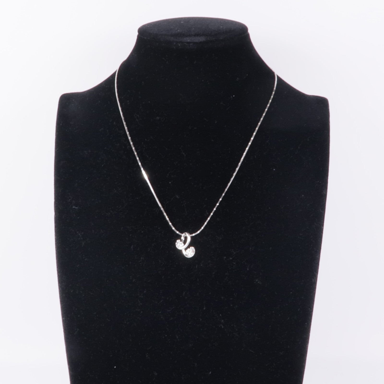 JEWELRY Diamond Necklace 18K White Gold