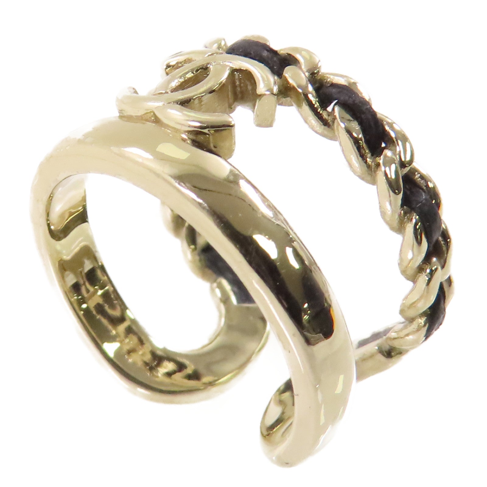 CHANEL 金屬Ring戒指US#7