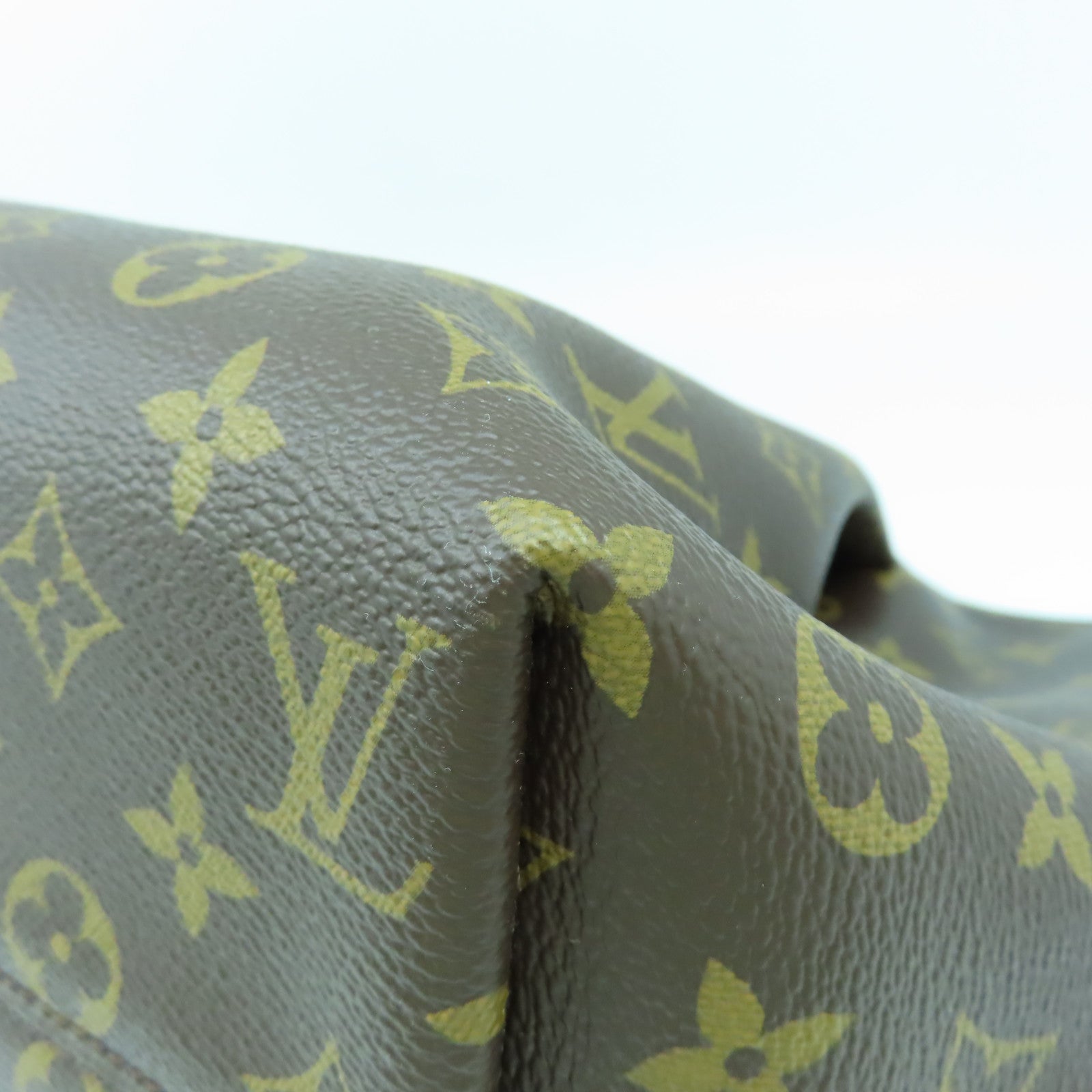 LOUIS VUITTON Monogram Turenne MM金扣手挽肩背兩用袋啡色
