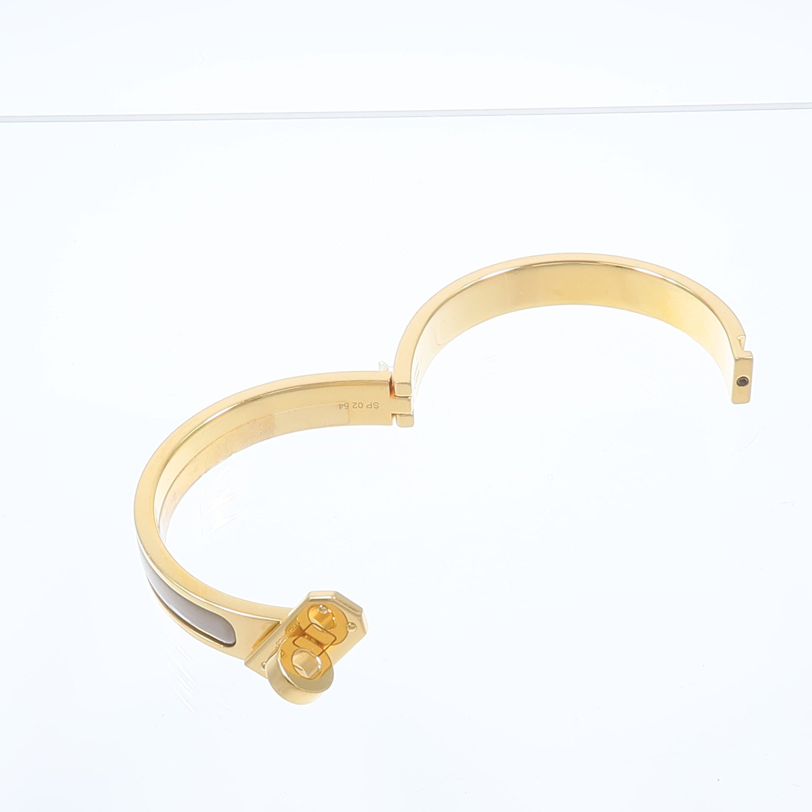 HERMES 金屬/琺瑯Mini Clic Kelly手鐲