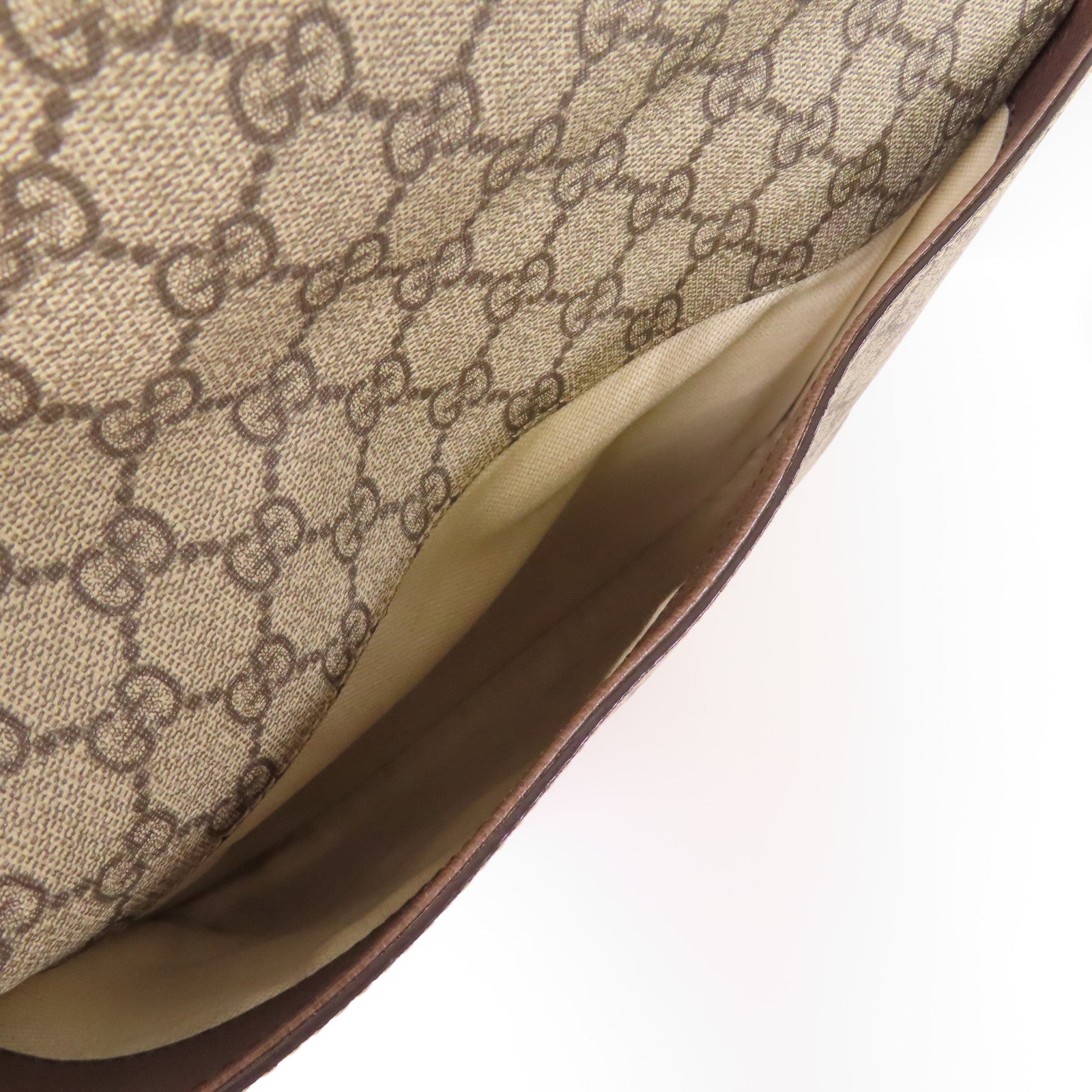 GUCCI Neo Vintage Medium Messenger Bag Shoulder Bag 495654 Coated Canvas Brown