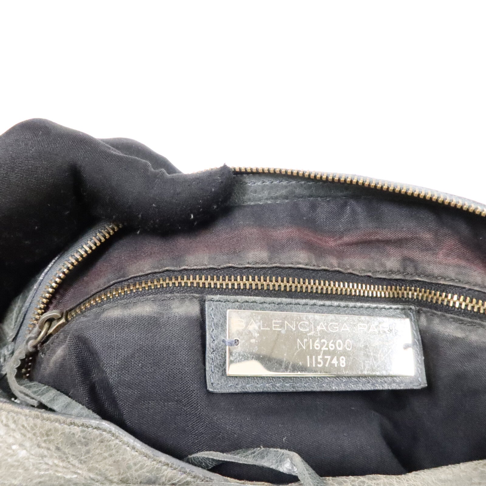 BALENCIAGA 牛皮皮革City Bag手挽肩背兩用袋