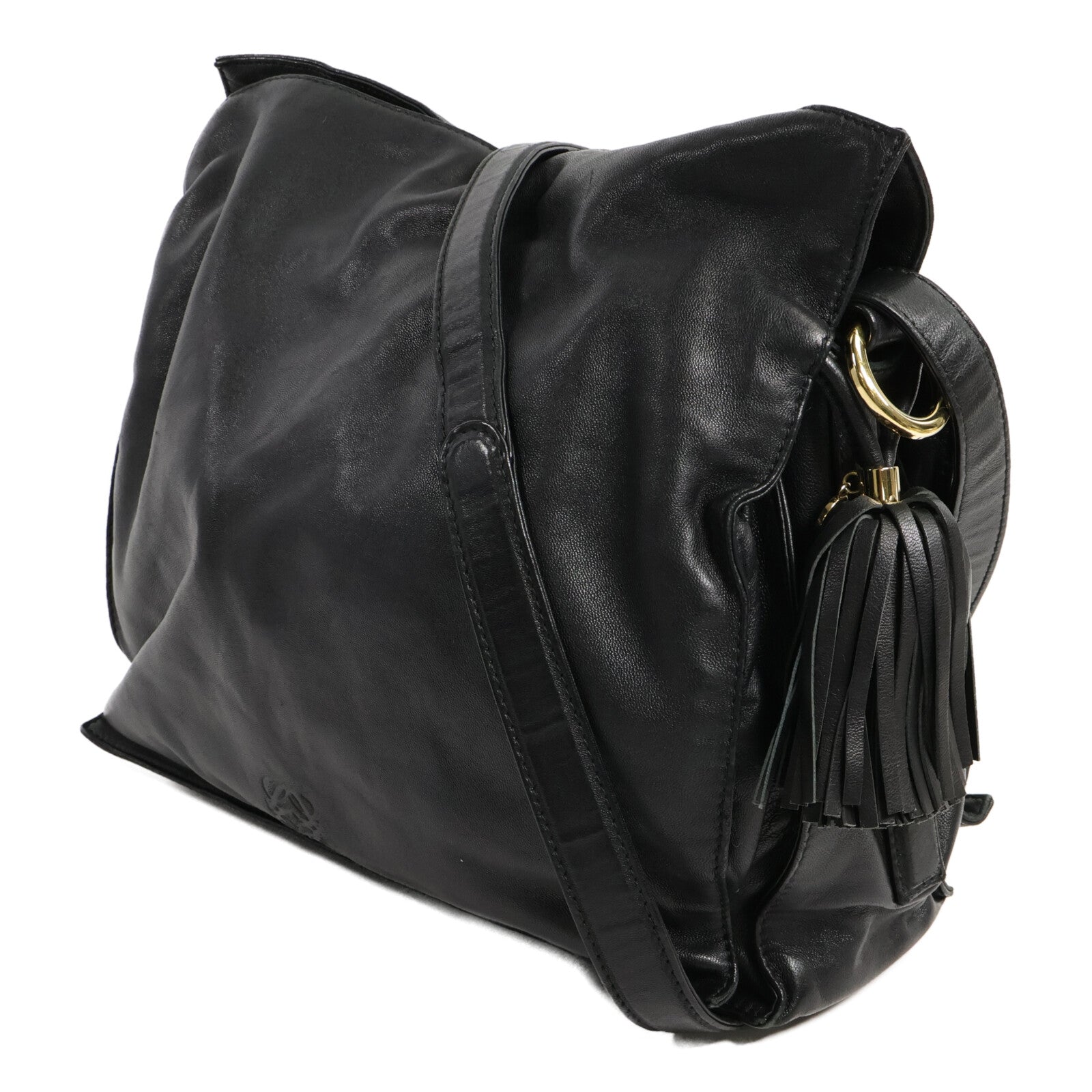 LOEWE 羊皮皮革Flamenco肩背袋