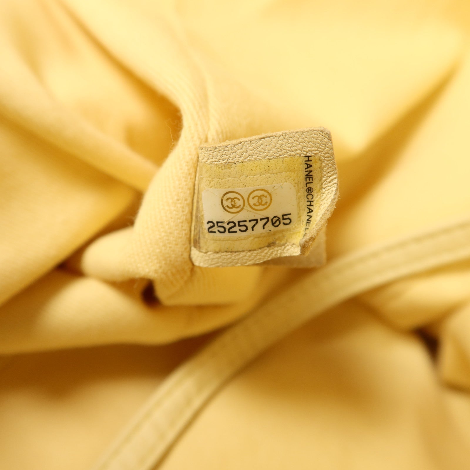 CHANEL 帆布Deauville Tote Bag銀扣手挽肩背兩用袋