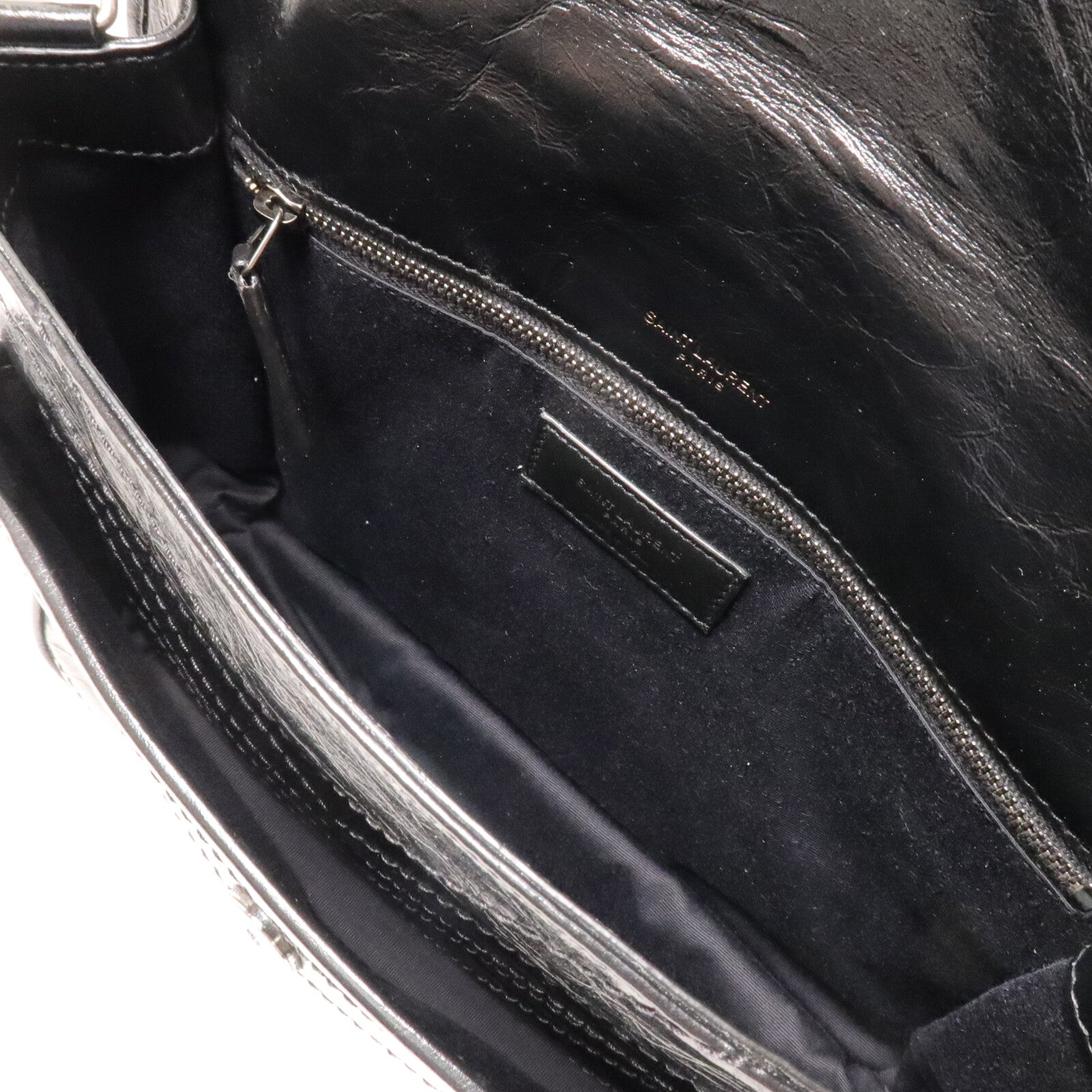 SAINT LAURENT 牛皮皮革Niki Bag Medium鏈帶肩背袋