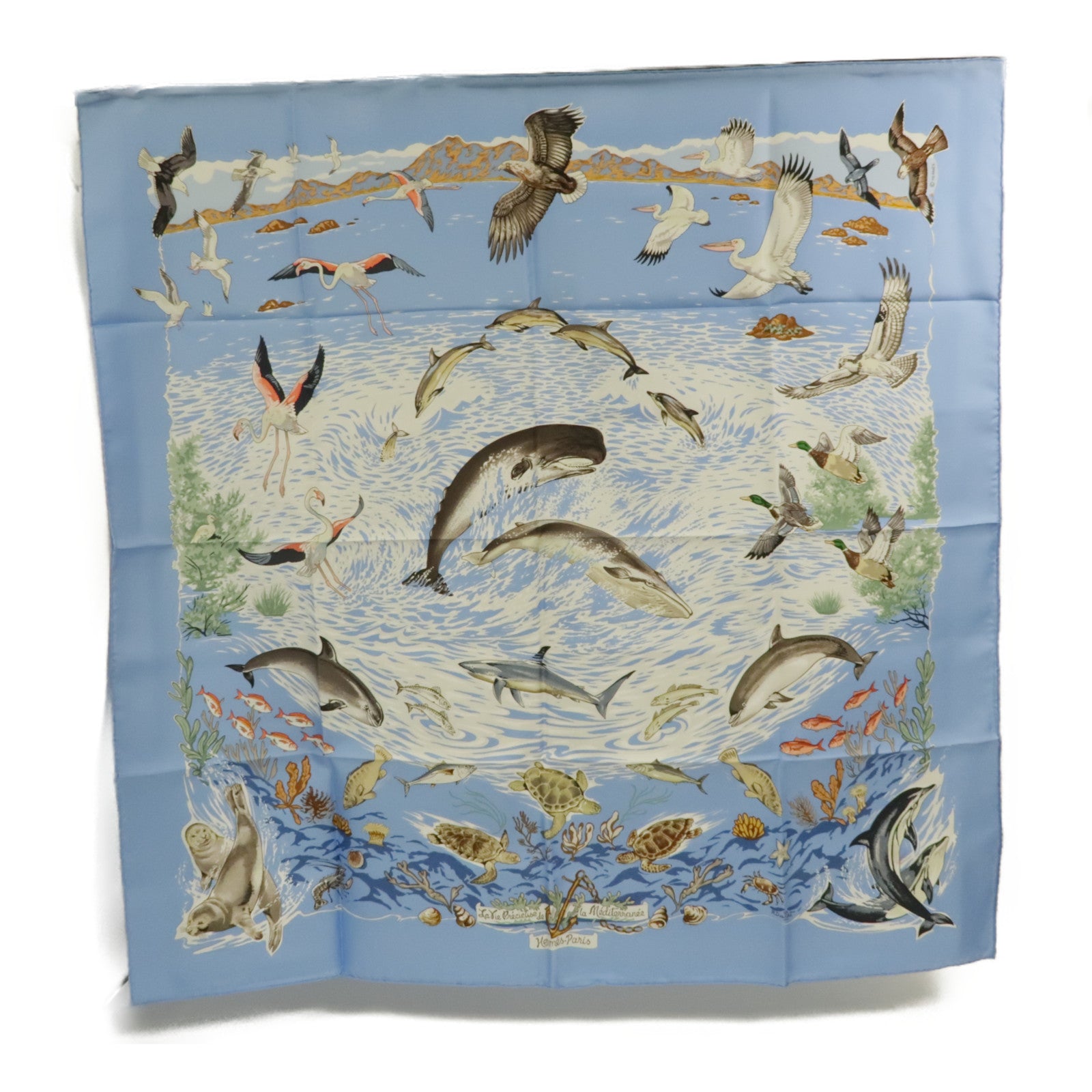 HERMES 絲質Scarf絲巾