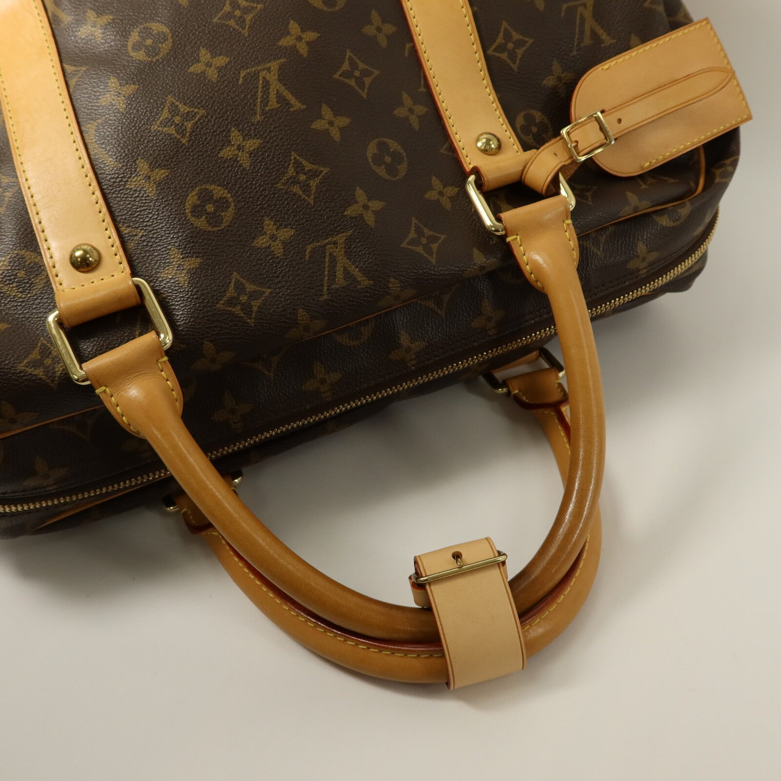 LOUIS VUITTON Monogram Carryall金扣手挽袋