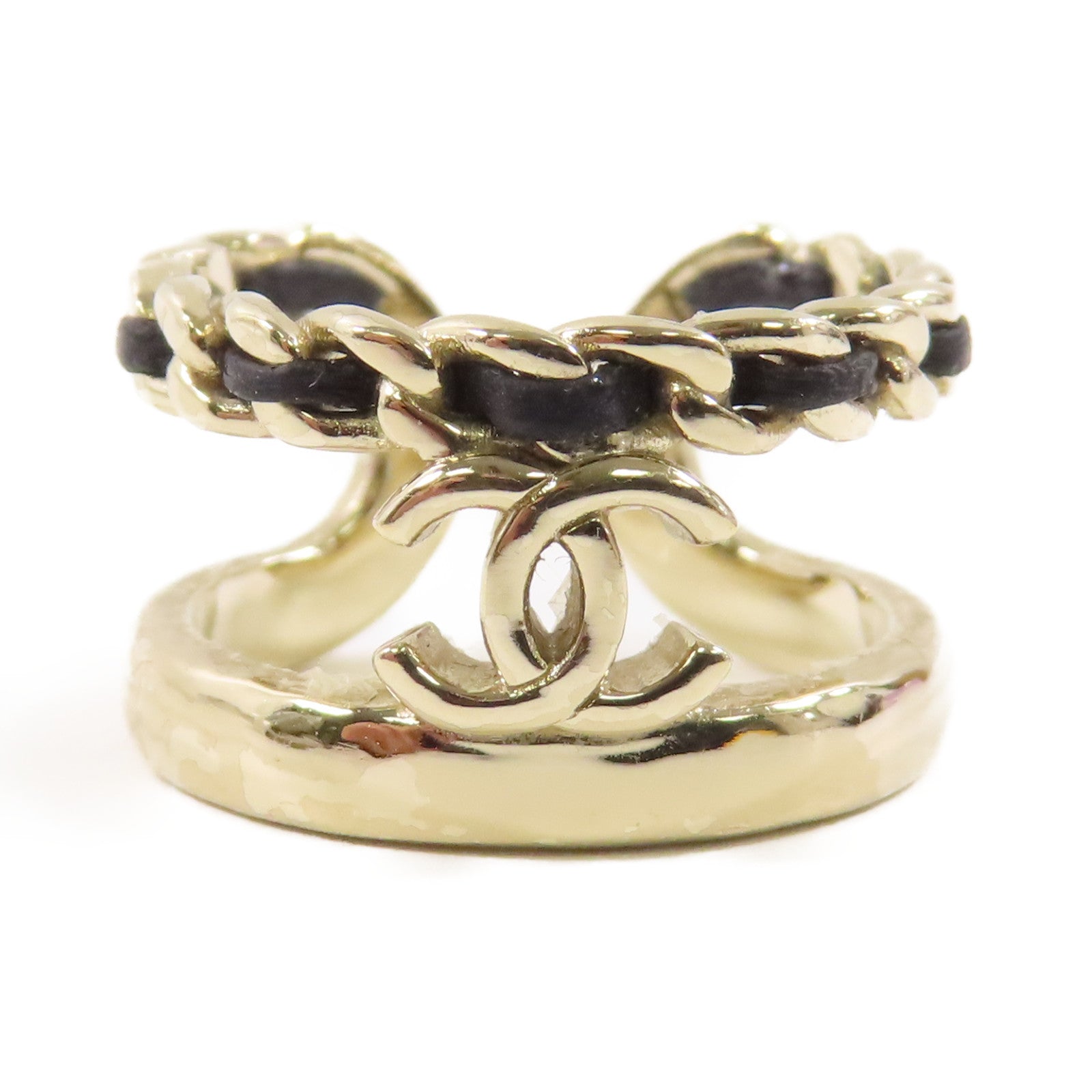 CHANEL 金屬Ring戒指US#7