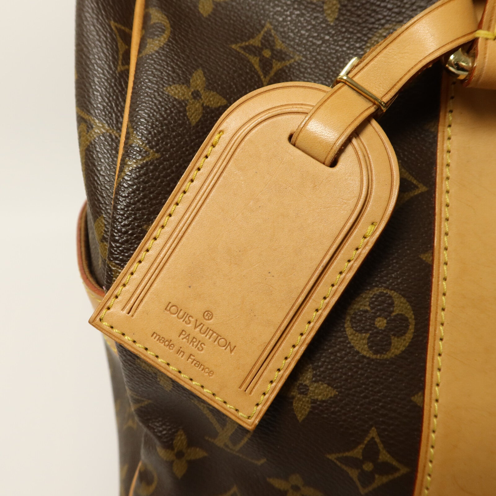 LOUIS VUITTON Monogram Carryall金扣手挽袋