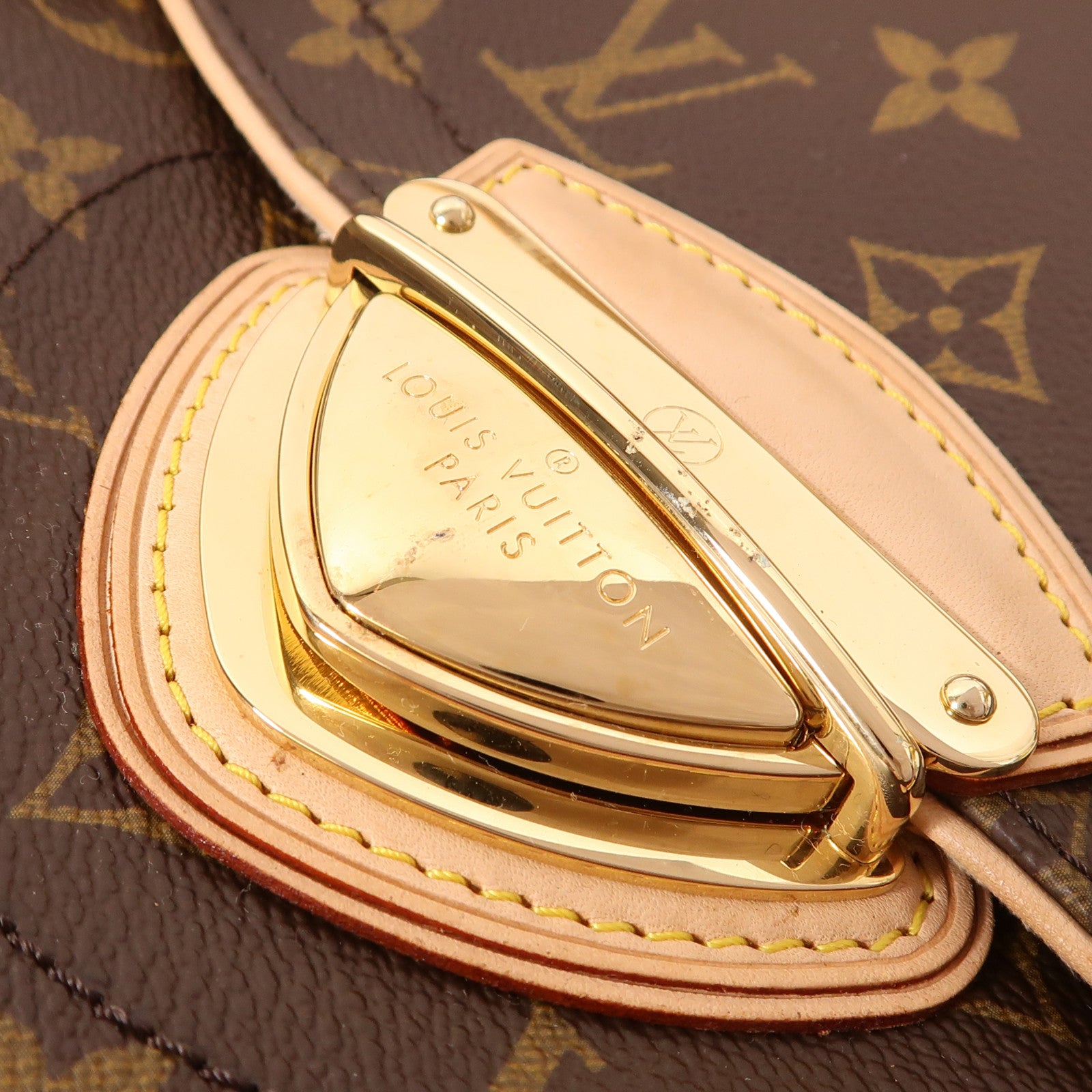 LOUIS VUITTON LV GHW Beverly GM Shoulder Bag M40120 Monogram Brown