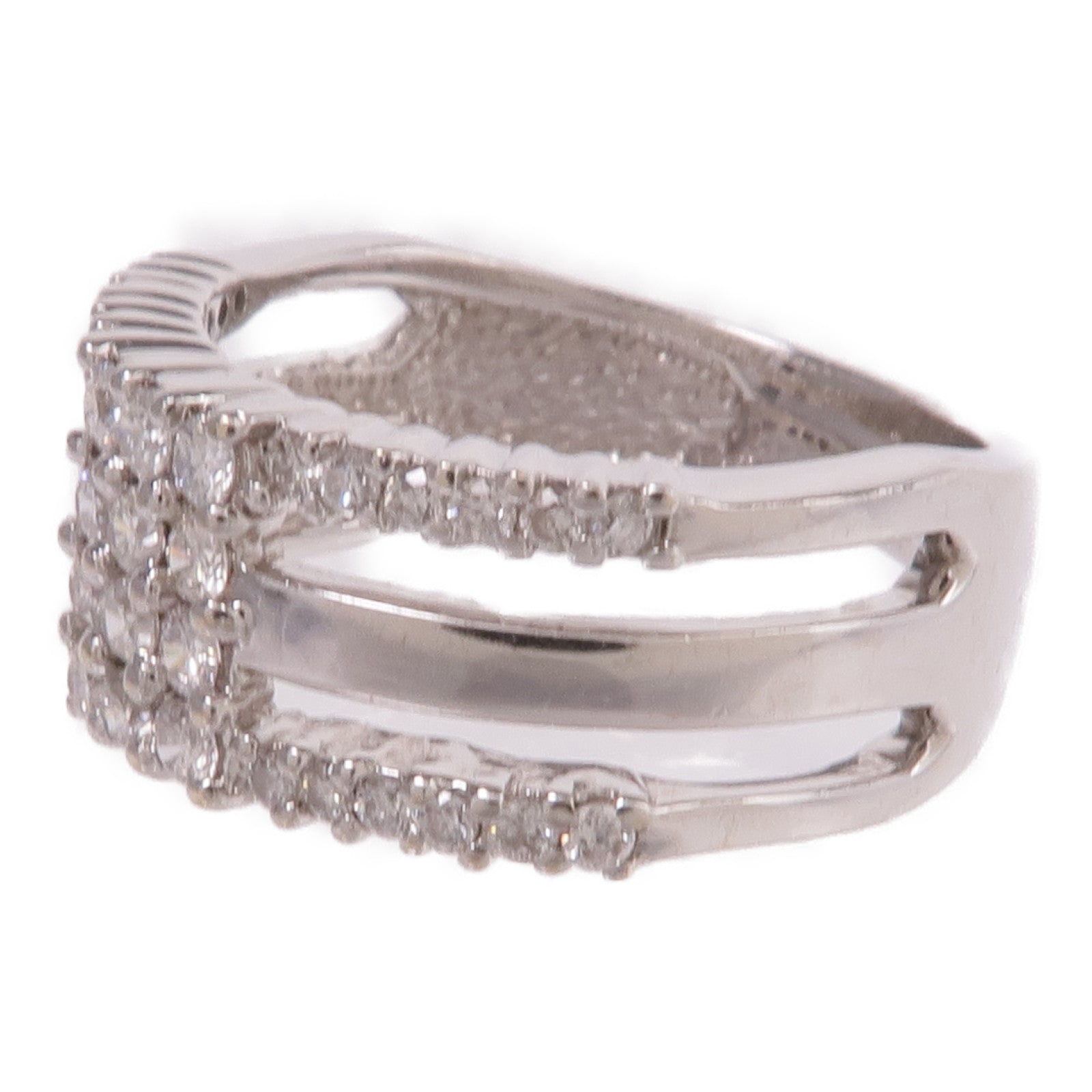JEWELRY 【激減優惠】18K白金Diamond Ring鑽石戒指US#5.75