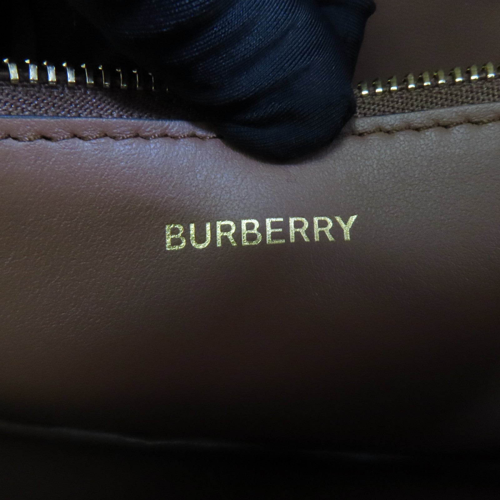 BURBERRY 牛皮皮革/帆布Shoulder Bag手挽肩背兩用袋