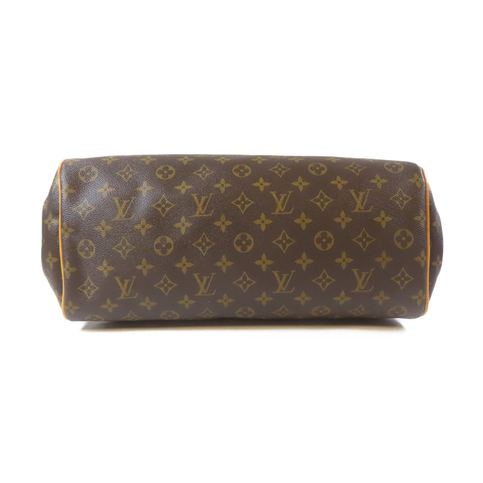 LOUIS VUITTON Monogram Montorgueil GM金扣肩背袋啡色