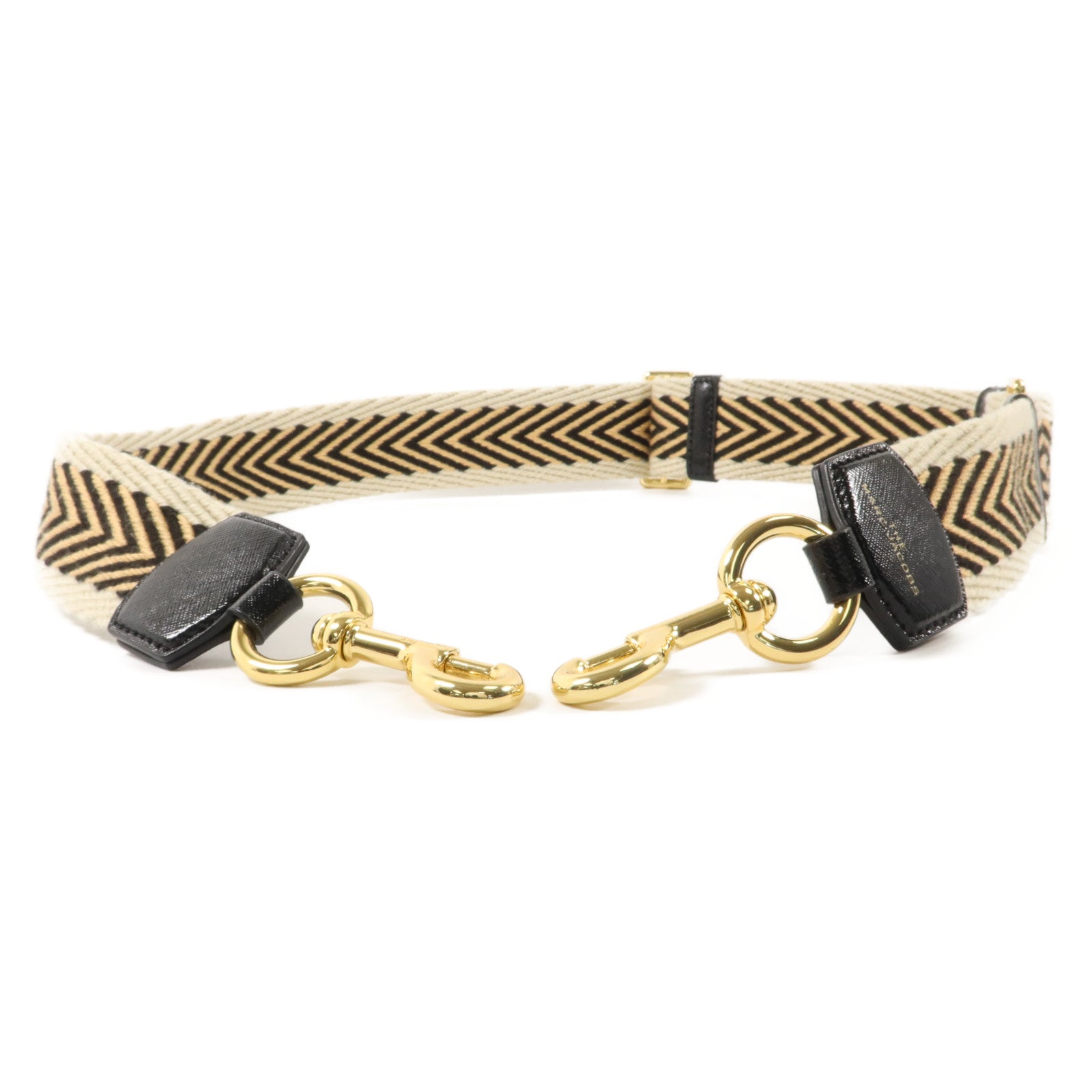 MARC JACOBS 織帶/牛皮皮革The Arrow Webbing Strap肩帶