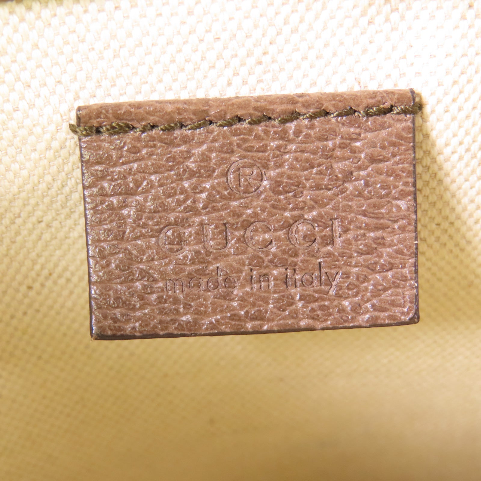 GUCCI Neo Vintage Medium Messenger Bag Shoulder Bag 495654 Coated Canvas Brown