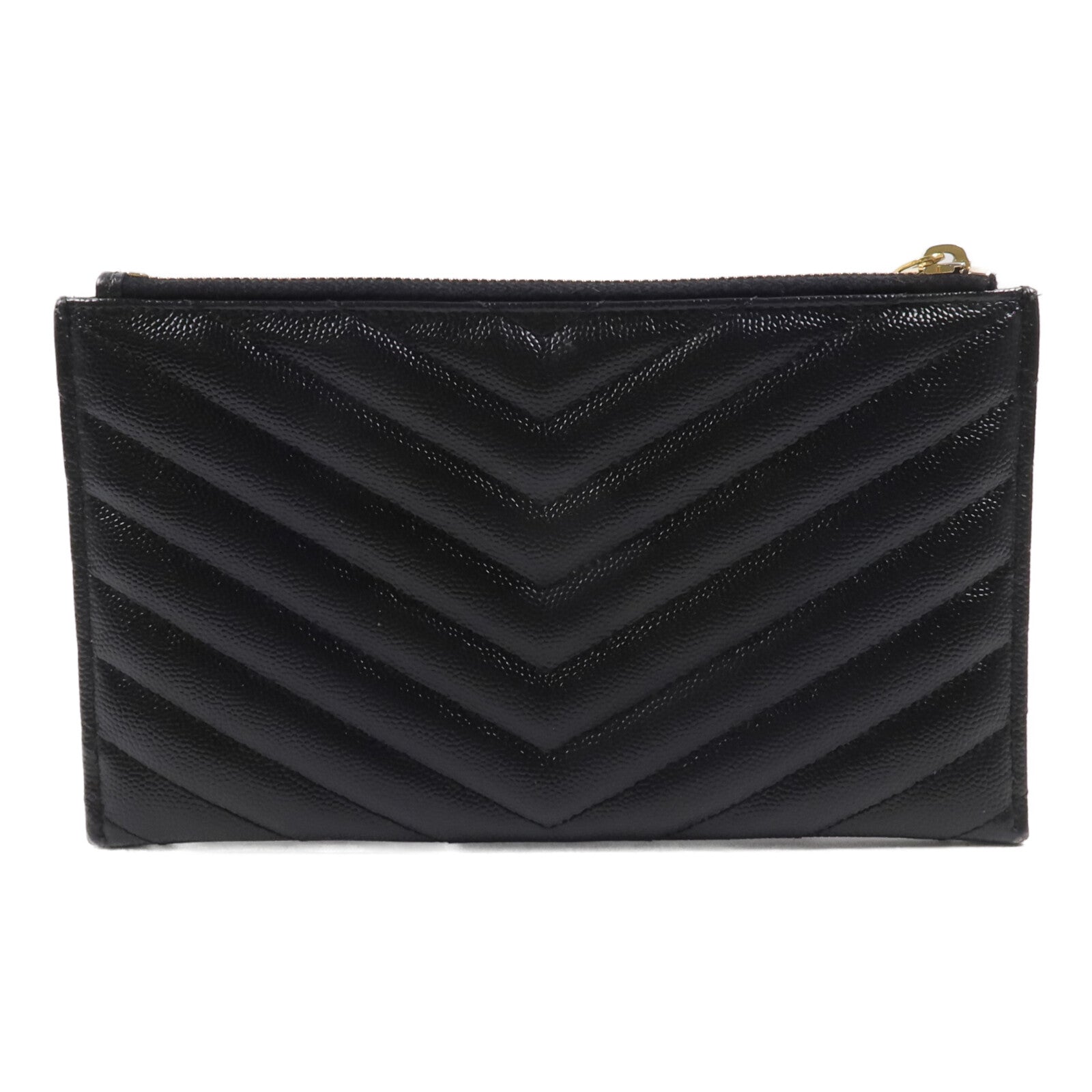 SAINT LAURENT 牛皮皮革Pouch手拿包